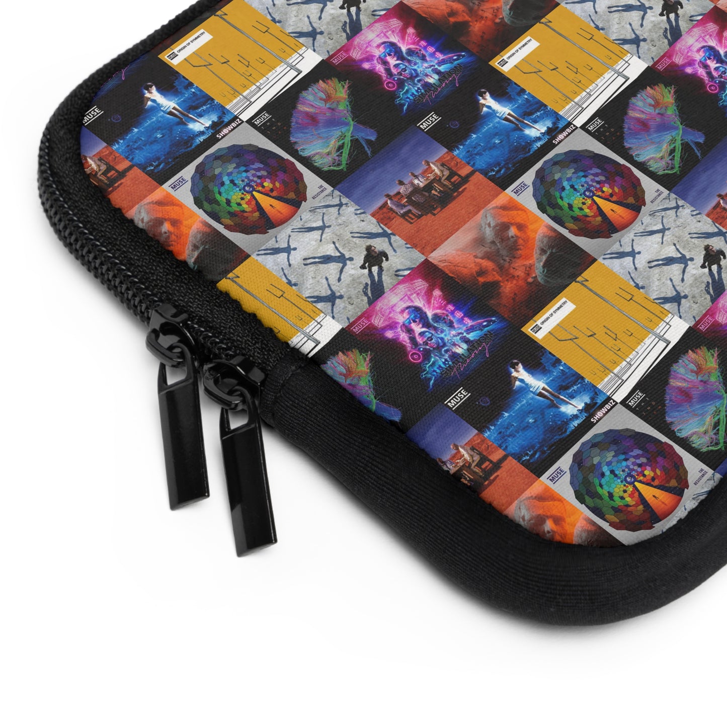 Muse Album Cover Collage Laptop Sleeve