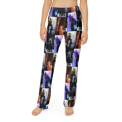 Post Malone On Tour Collage Kids Pajama Pants