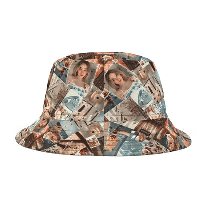 Sabrina Carpenter Peachy Princess Collage Bucket Hat