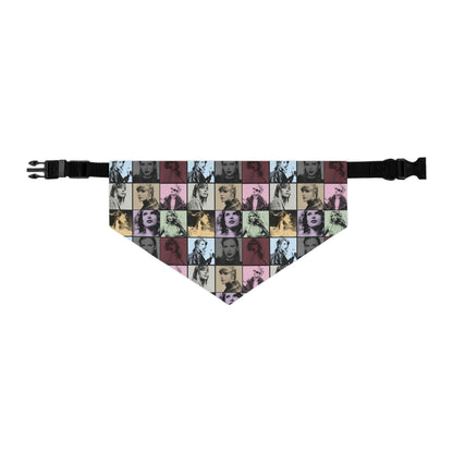 Taylor Swift Eras Collage Pet Bandana Collar