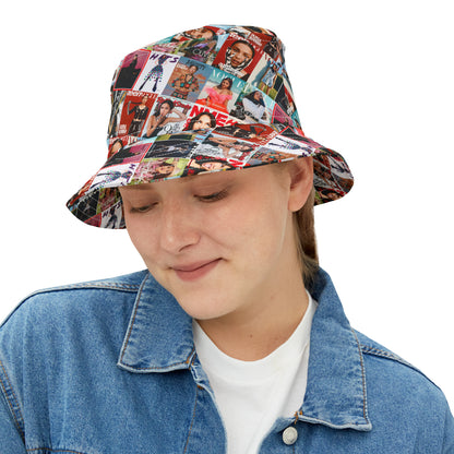 Olivia Rodrigo Magazine Cover Collage Bucket Hat