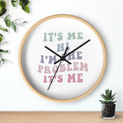 Taylor Swift It's Me Hi Round Wall Clock