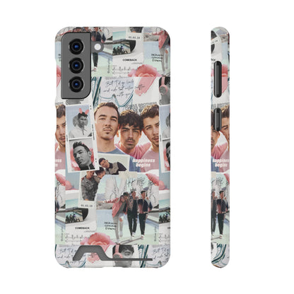 Jonas Brother Happiness Begins Collage Phone Case With Card Holder