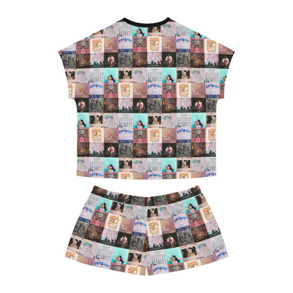 Melanie Martinez Album Art Collage Women's Short Pajama Set