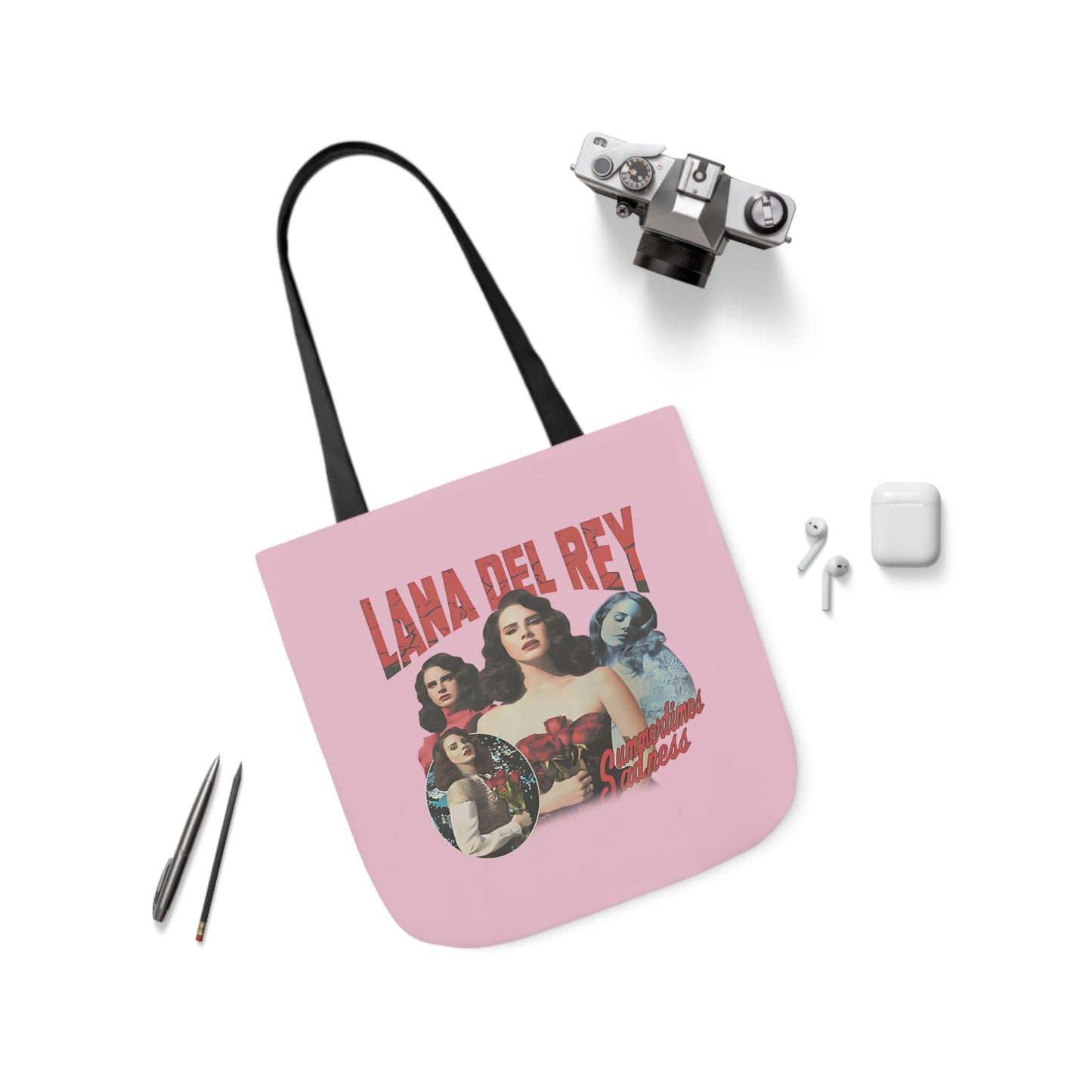 Lana Del Rey Summertime Sadness Polyester Canvas Tote Bag
