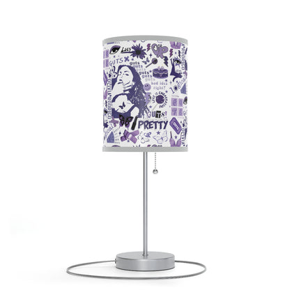 Olivia Rodrigo Guts Tour Collage Lamp on a Stand