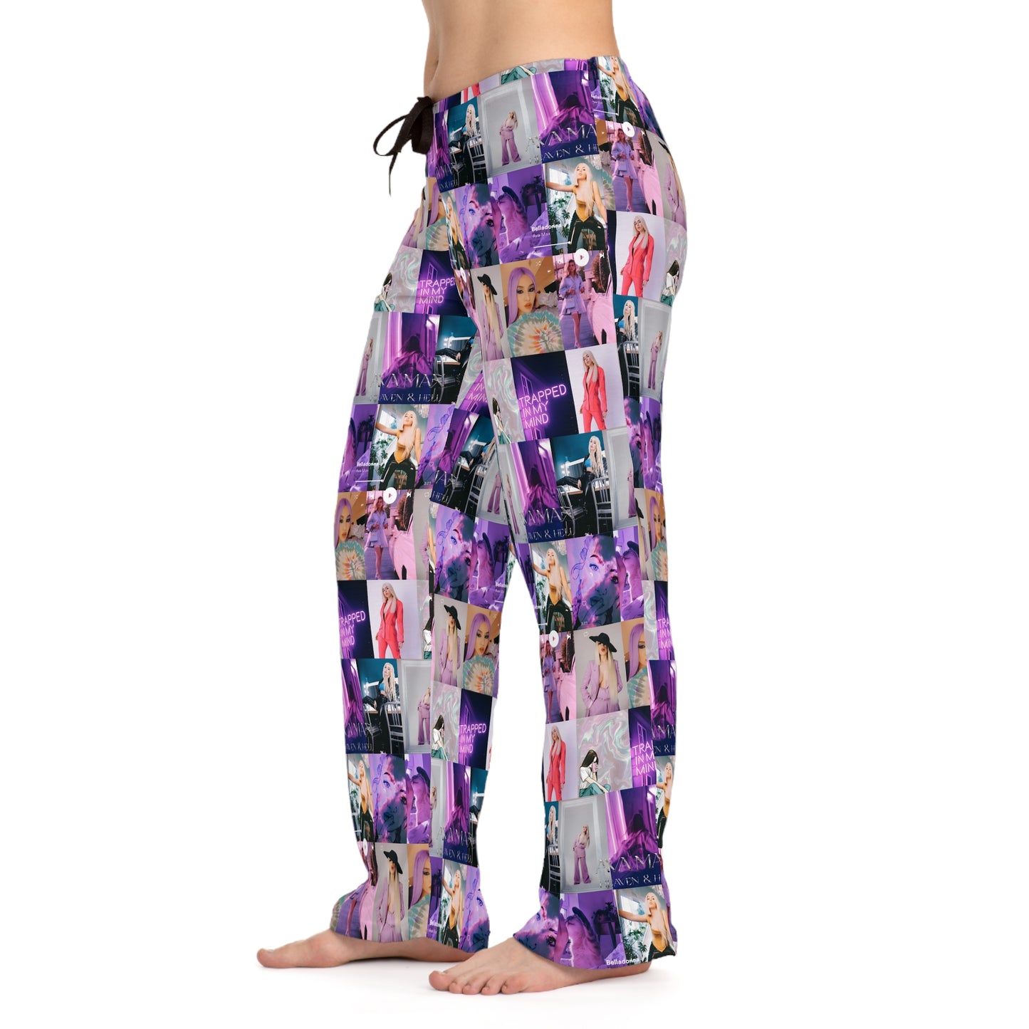 Ava Max Belladonna Photo Collage Women's Pajama Pants