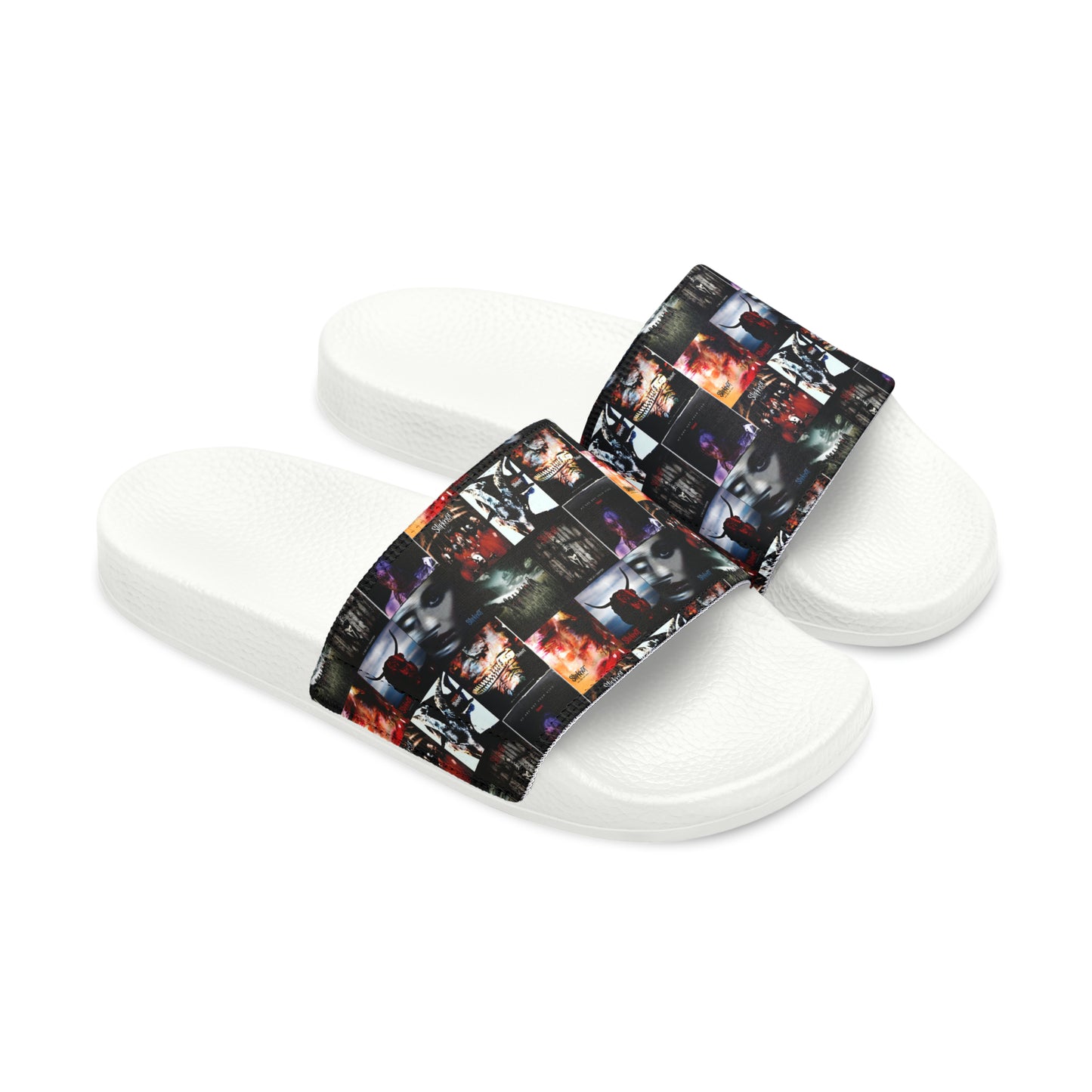 Slipknot Album Art Collage Men's Slide Sandals