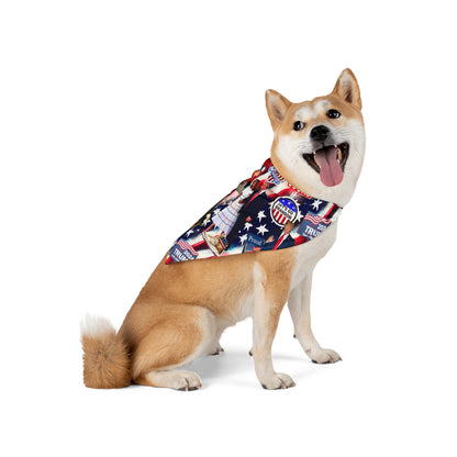 Donald Trump 2024 MAGA Montage Pet Bandana