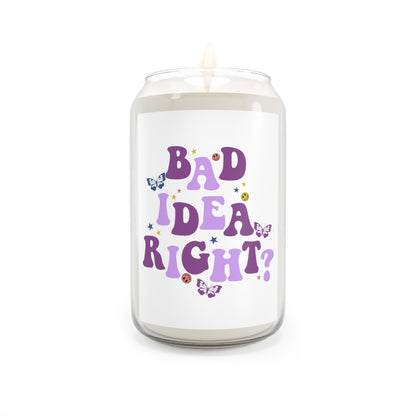 Olivia Rodrigo Bad Idea Right? Tall Scented Candle