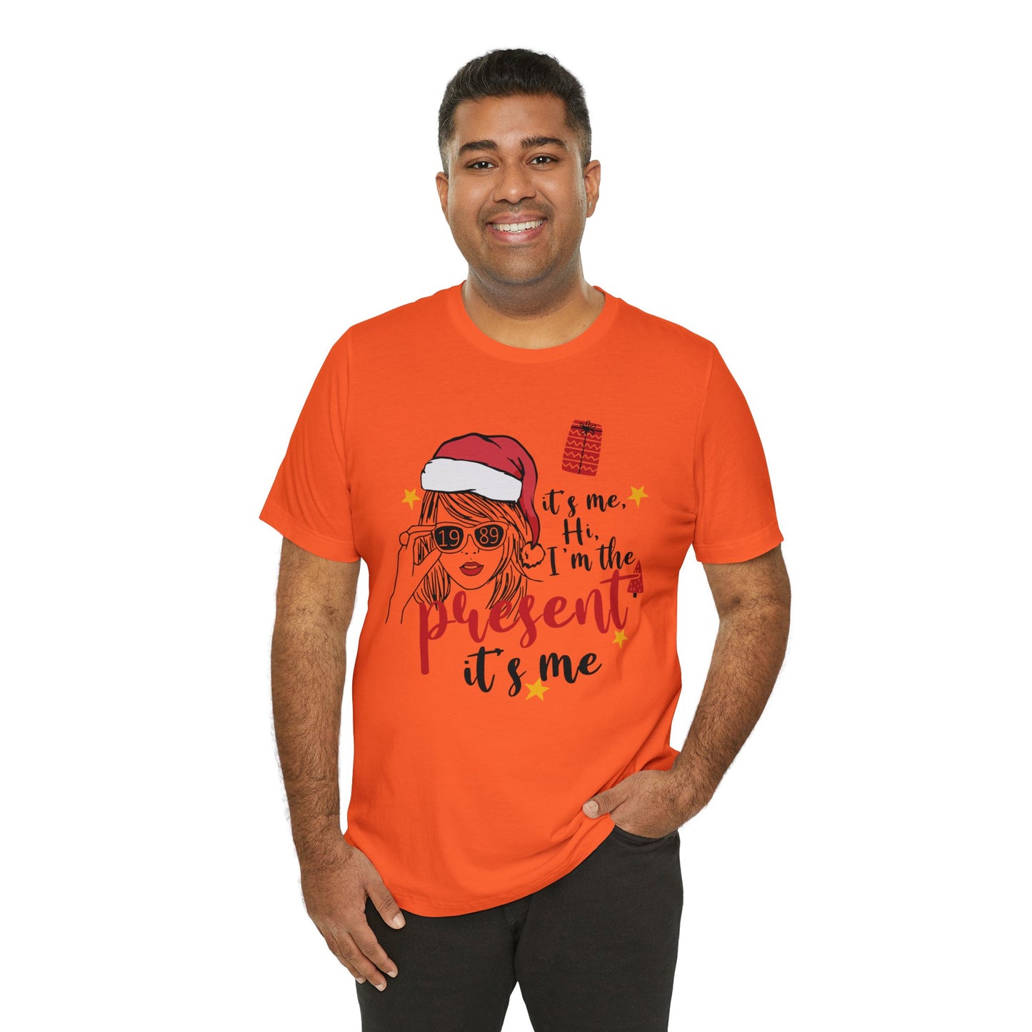 Taylor Swift I'm The Present Unisex Jersey Short Sleeve Tee Shirt