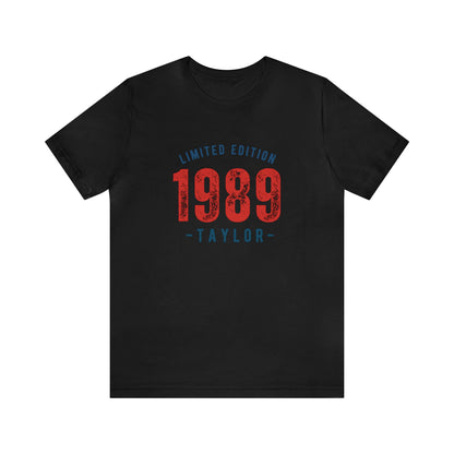 Taylor Swift 1989 Limited Edition Unisex Jersey Short Sleeve Tee Shirt