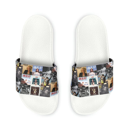 Lana Del Rey Album Cover Collage Women's Slide Sandals