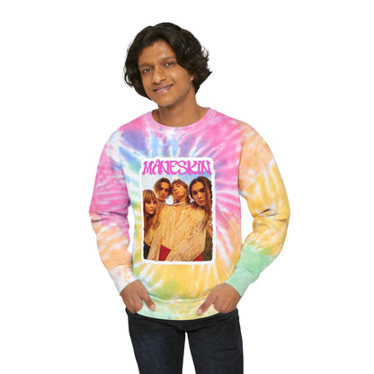 Måneskin Group Photo Unisex Tie-Dye Sweatshirt