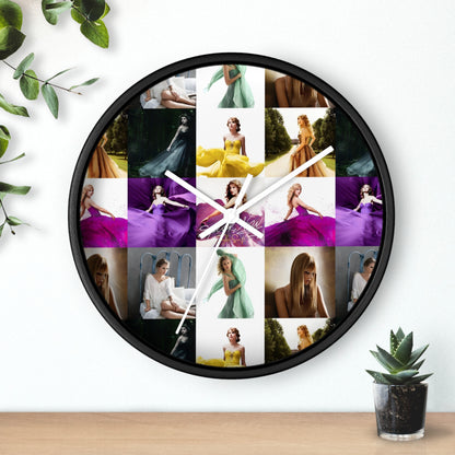 Taylor Swift Speak Now Mosaic Wall Clock