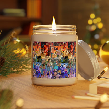 Taylor Swift Rainbow Photo Collage Scented Candle