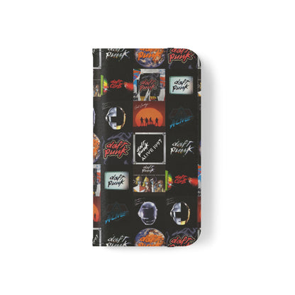 Daft Punk Album Cover Art Collage Phone Flip Case