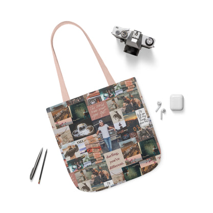 Morgan Wallen Darling You're Different Collage Polyester Canvas Tote Bag