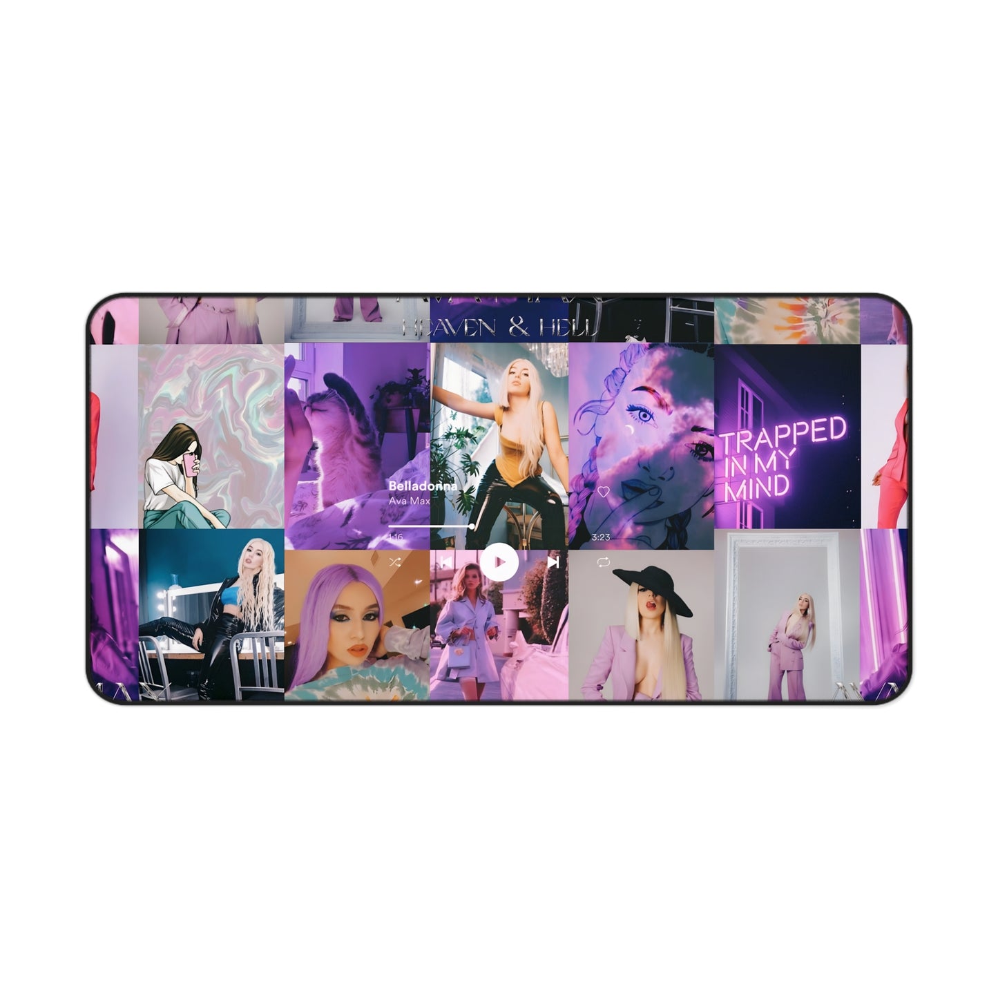 Ava Max Belladonna Photo Collage Desk Mat