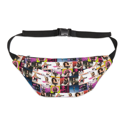 Miley Cyrus Album Cover Collage Large Fanny Pack
