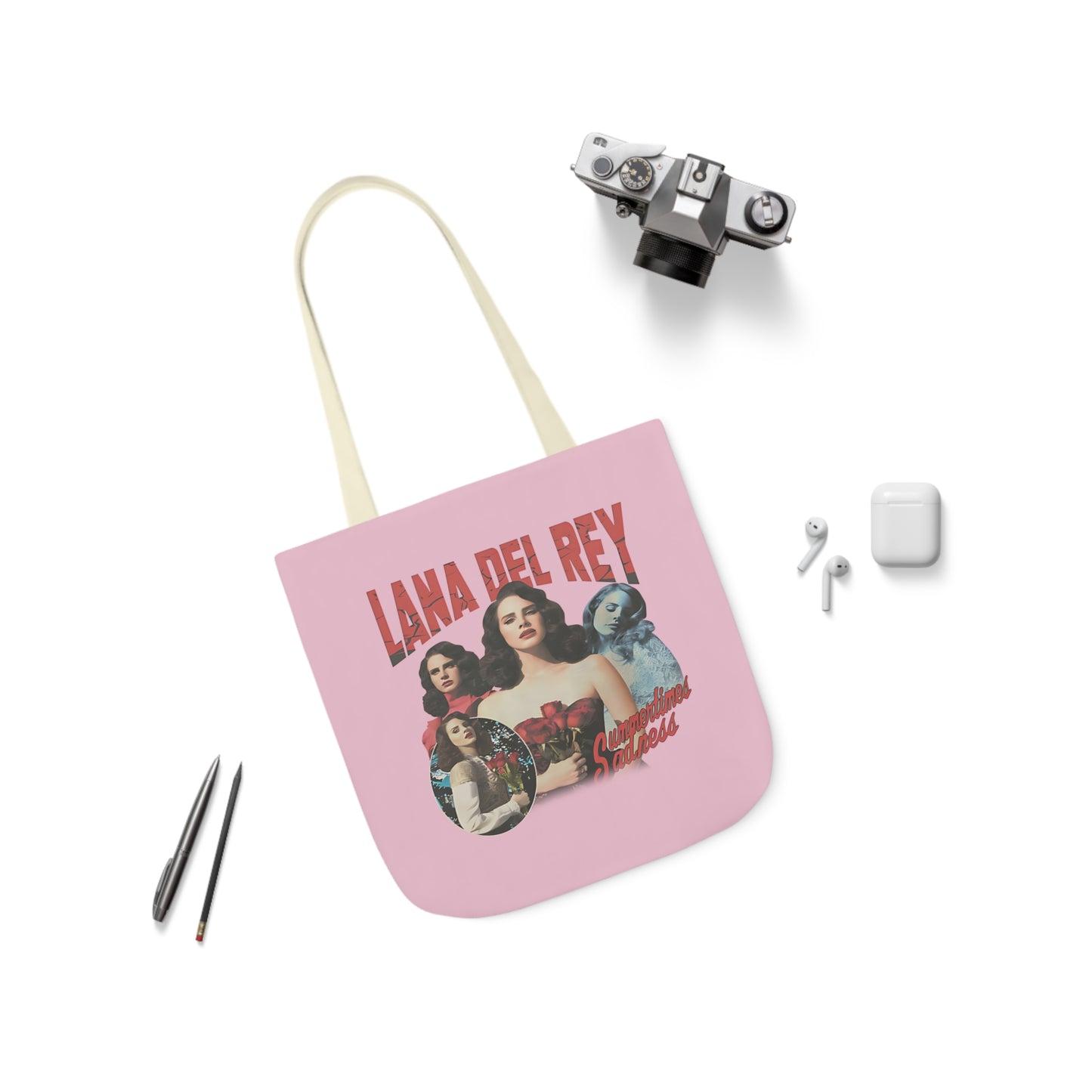 Lana Del Rey Summertime Sadness Polyester Canvas Tote Bag