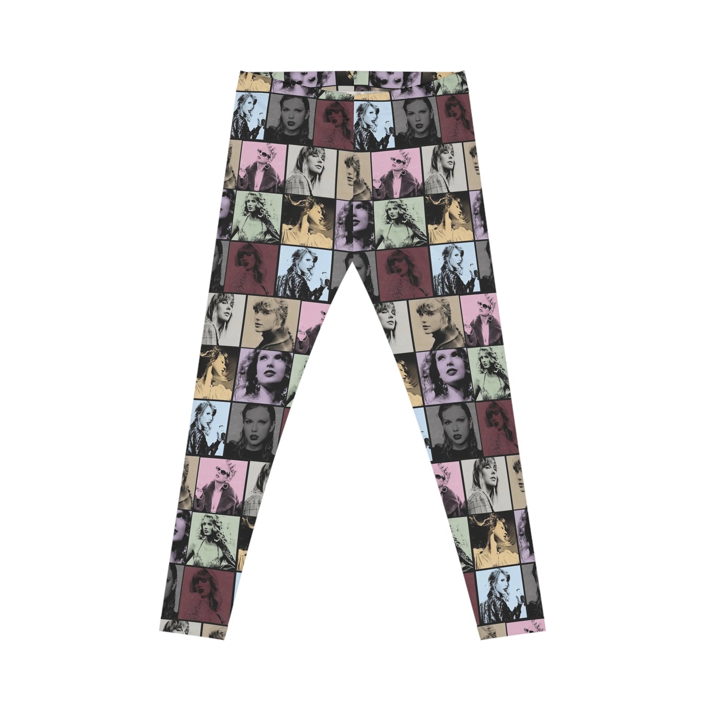 Taylor Swift Eras Collage Women's Casual Leggings