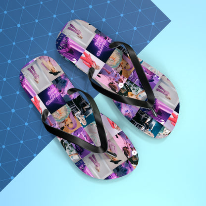 Ava Max Belladonna Photo Collage Flip Flops