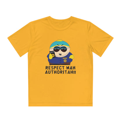 South Park Cartman Respect Mah Autheritah! Youth Competitor Tee