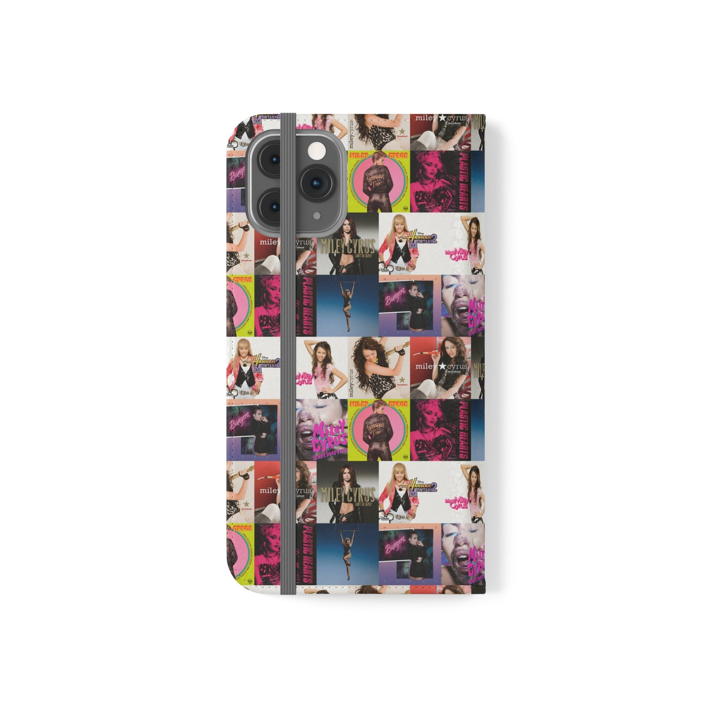 Miley Cyrus Album Cover Collage Phone Flip Case