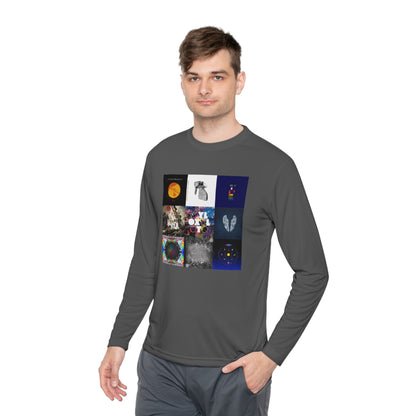 Colplay Album Cover Collage Unisex Lightweight Long Sleeve Tee