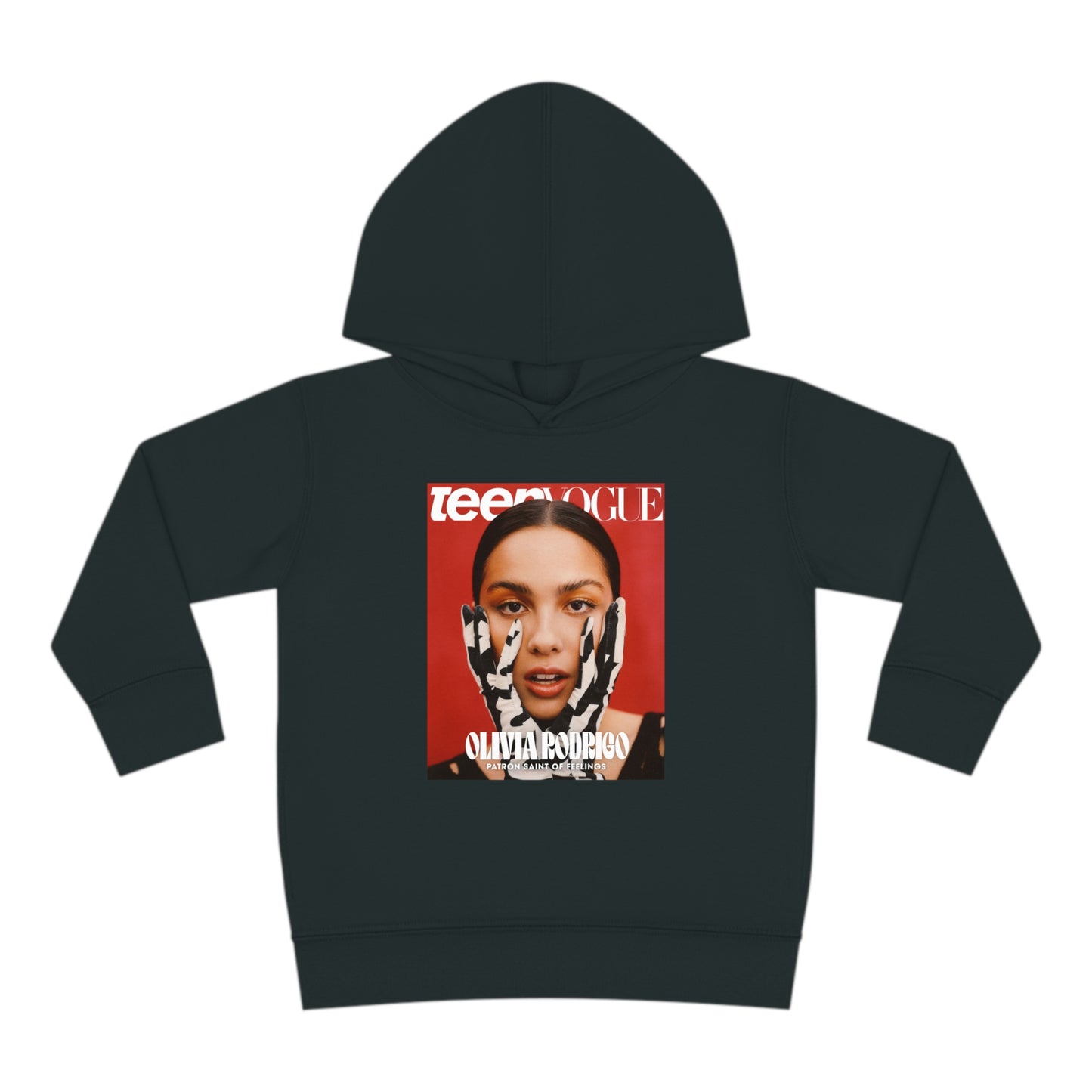 Olivia Rodrigo Teen Vogue Magazine Cover Toddler Pullover Fleece Hoodie