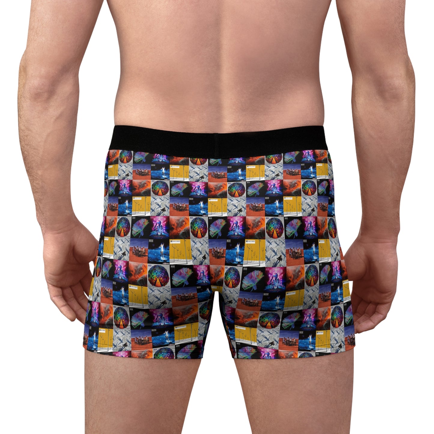 Muse Album Cover Collage Men's Boxer Briefs Underwear