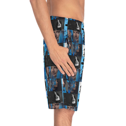 Ed Sheeran Divide Mosaic Men's Board Shorts