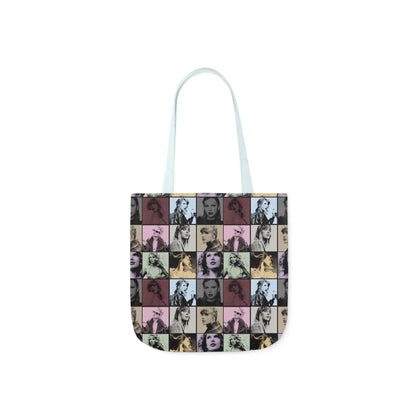 Taylor Swift Eras Collage Polyester Canvas Tote Bag