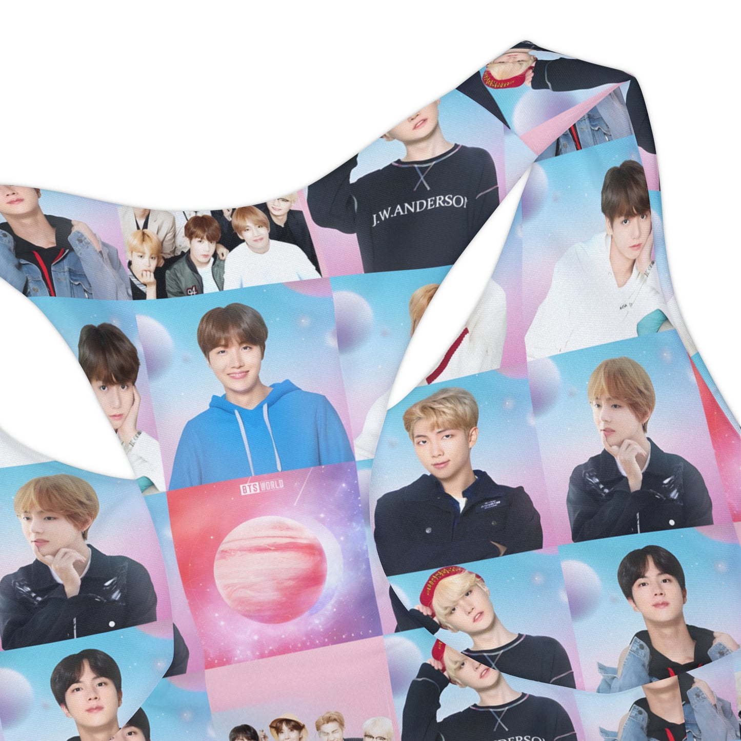 BTS World Mosaic Girls Two Piece Swimsuit