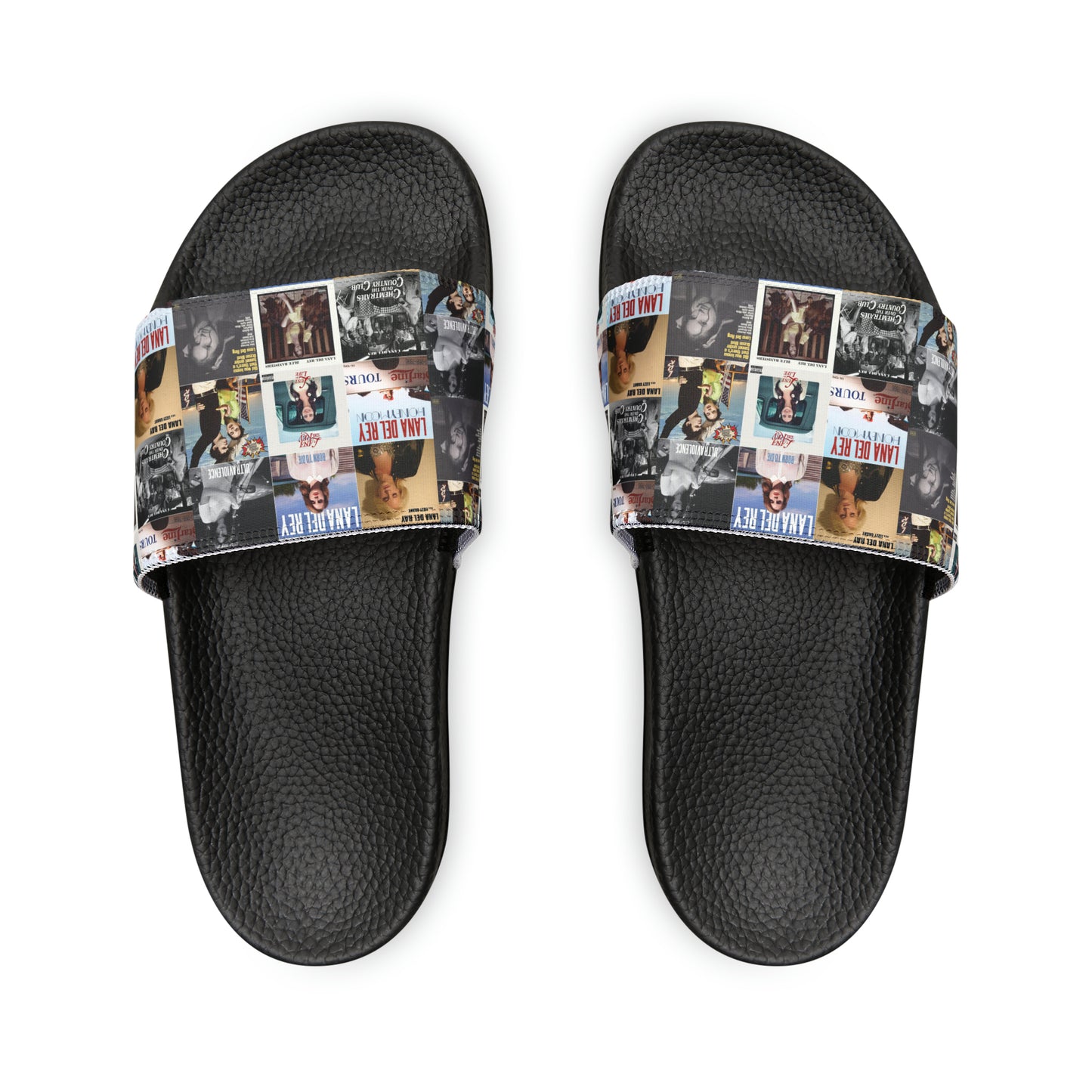 Lana Del Rey Album Cover Collage Youth Slide Sandals