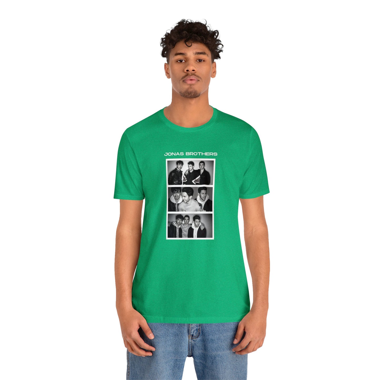 Jonas Brothers Photo Booth Unisex Jersey Short Sleeve Tee Shirt