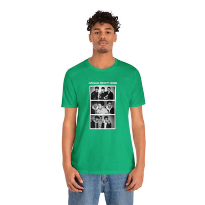 Jonas Brothers Photo Booth Unisex Jersey Short Sleeve Tee Shirt