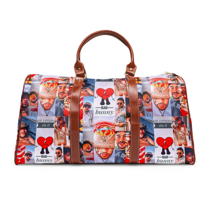 Bad Bunny Un Verano Sin Ti Photo Collage Waterproof Travel Bag