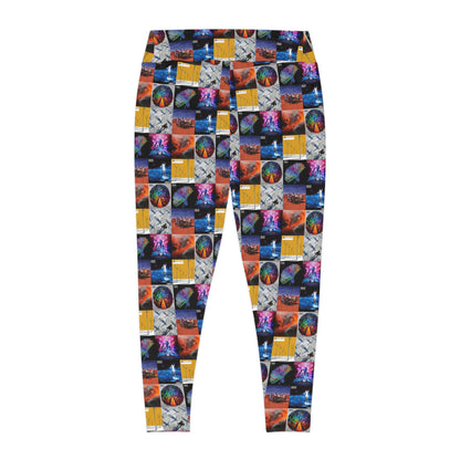 Muse Album Cover Collage Plus Size Leggings