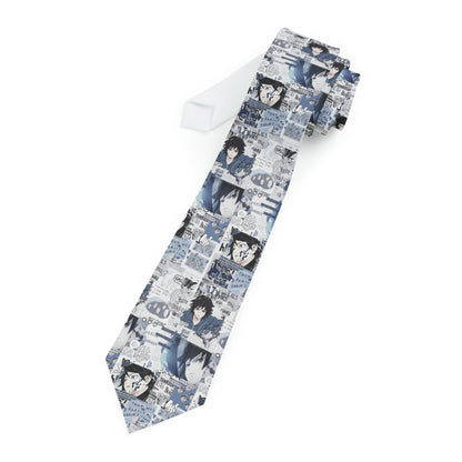 Demon Slayer Giyu Aesthetic Collage Neck Tie