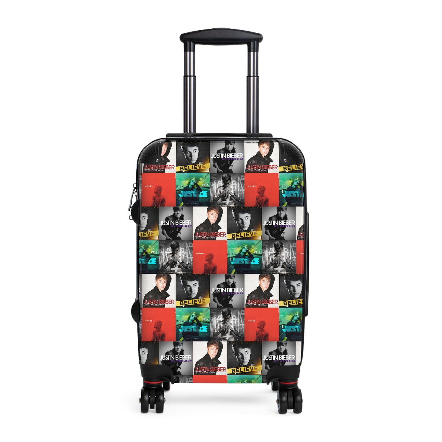 Justin Bieber Album Cover Collage Suitcase