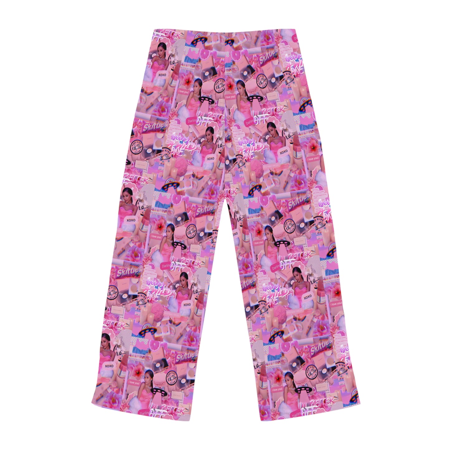 Ariana Grande Purple Vibes Collage Women's Pajama Pants