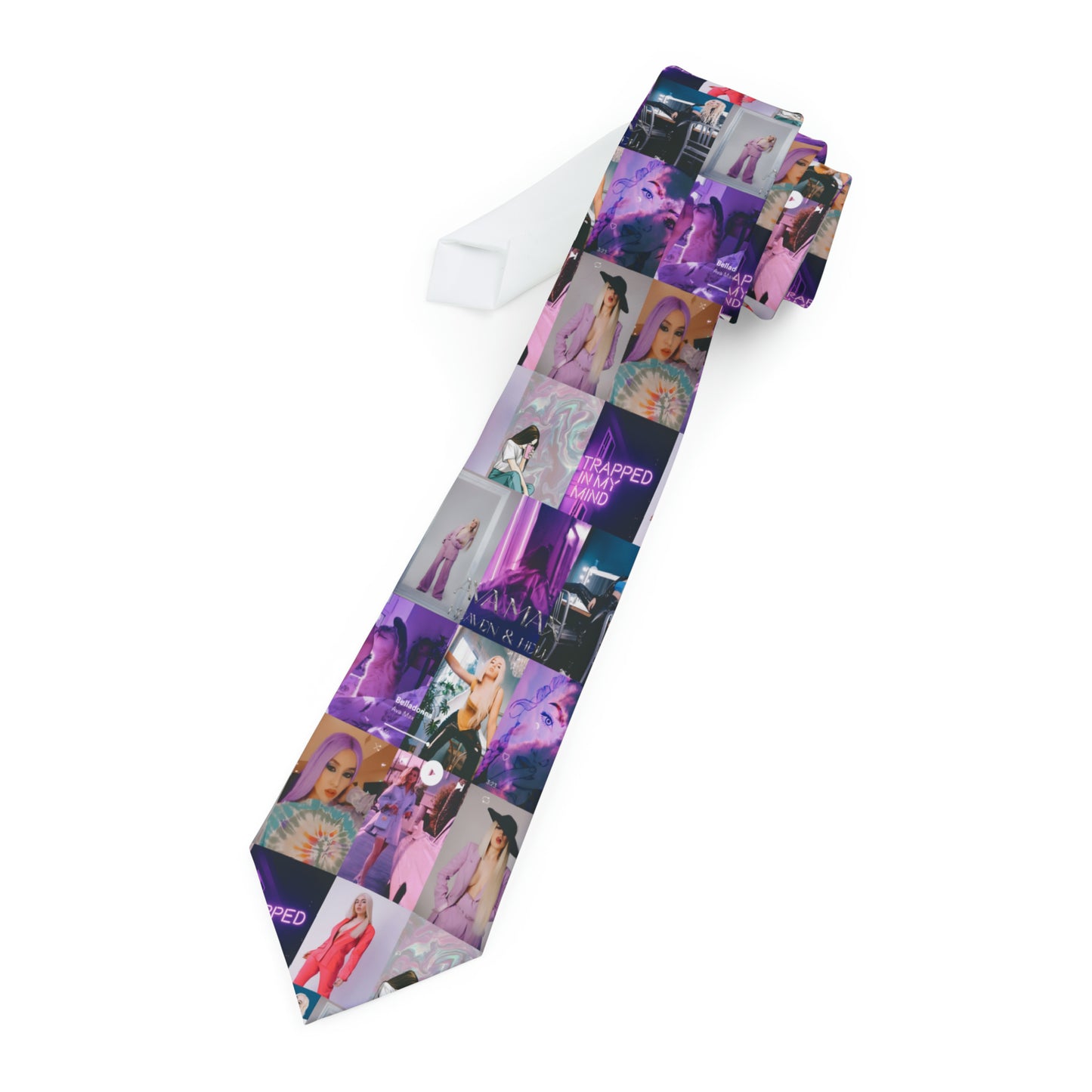 Ava Max Belladonna Photo Collage Necktie