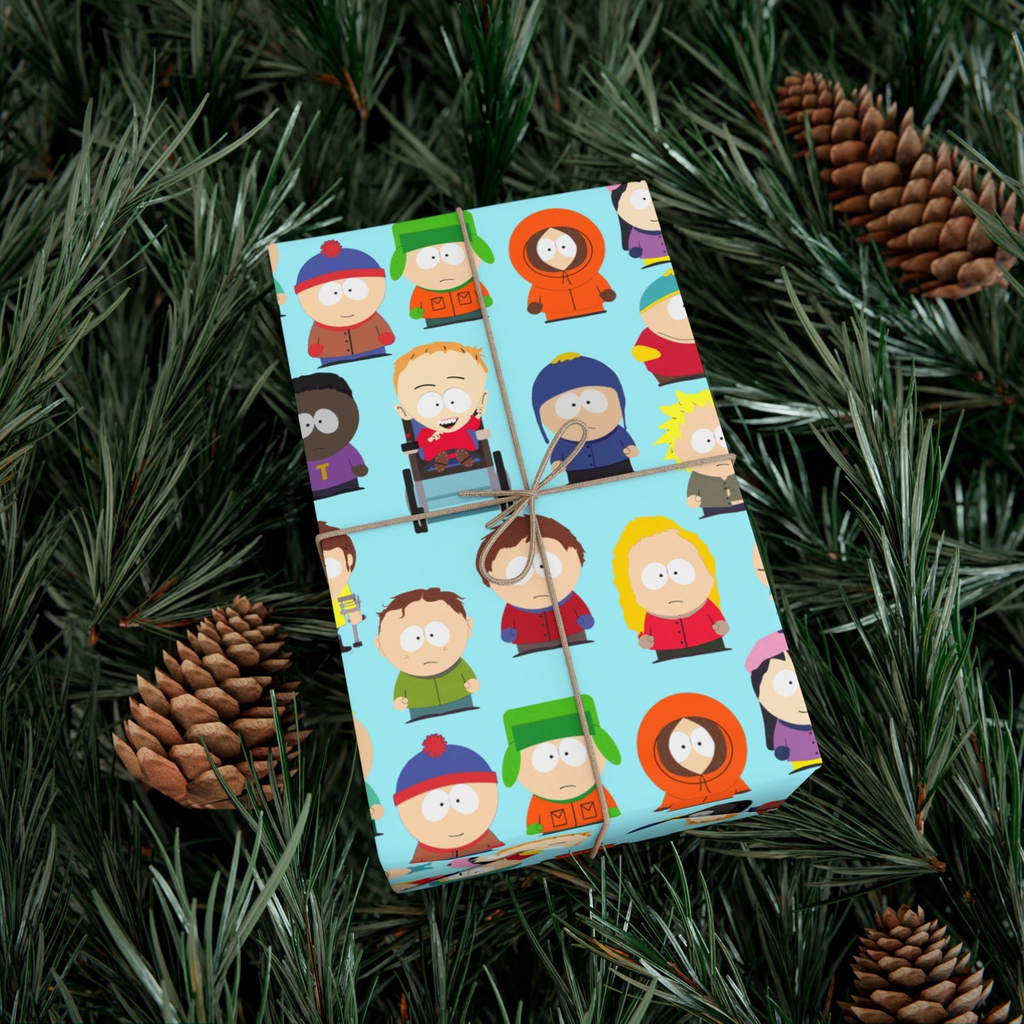 South Park School Kids Ensemble Gift Wrap Paper