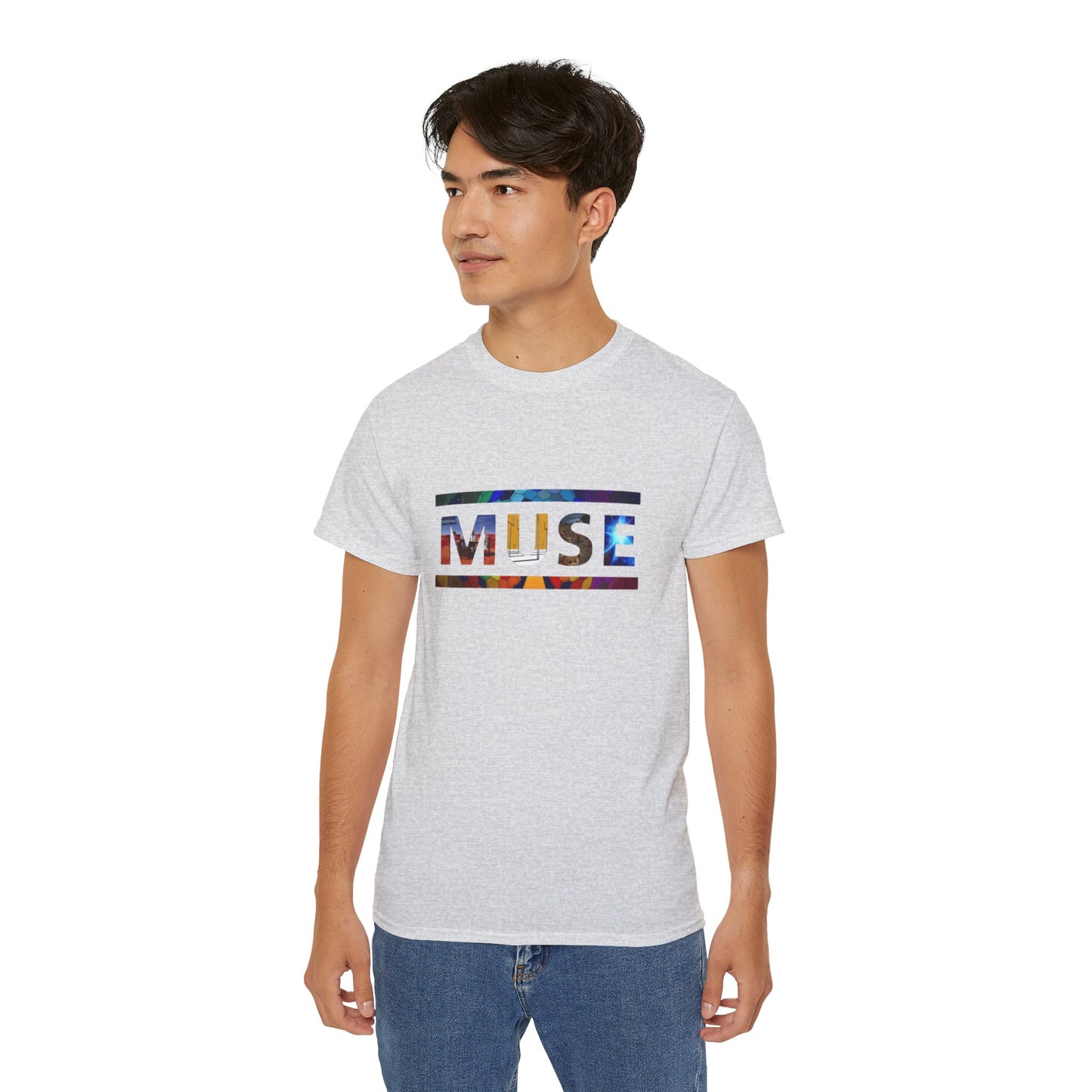 Muse Album Art Letters Unisex Ultra Cotton Tee