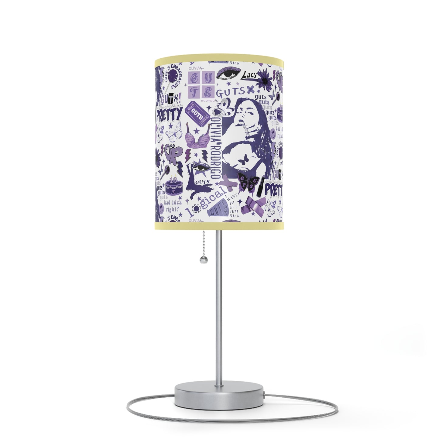 Olivia Rodrigo Guts Tour Collage Lamp on a Stand