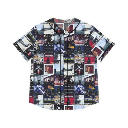 Eminem Album Art Cover Collage Women's Baseball Jersey