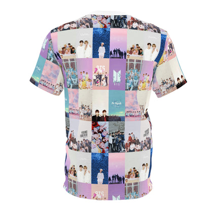 BTS Pastel Aesthetic Collage Unisex Tee Shirt