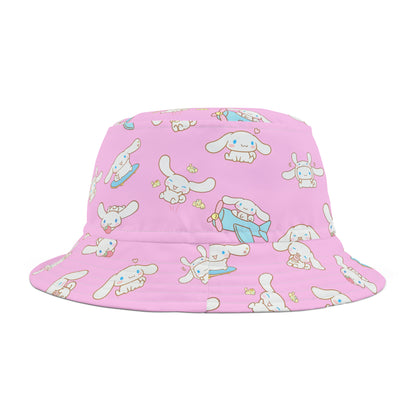 Cinnamoroll Playing Around Pattern Bucket Hat